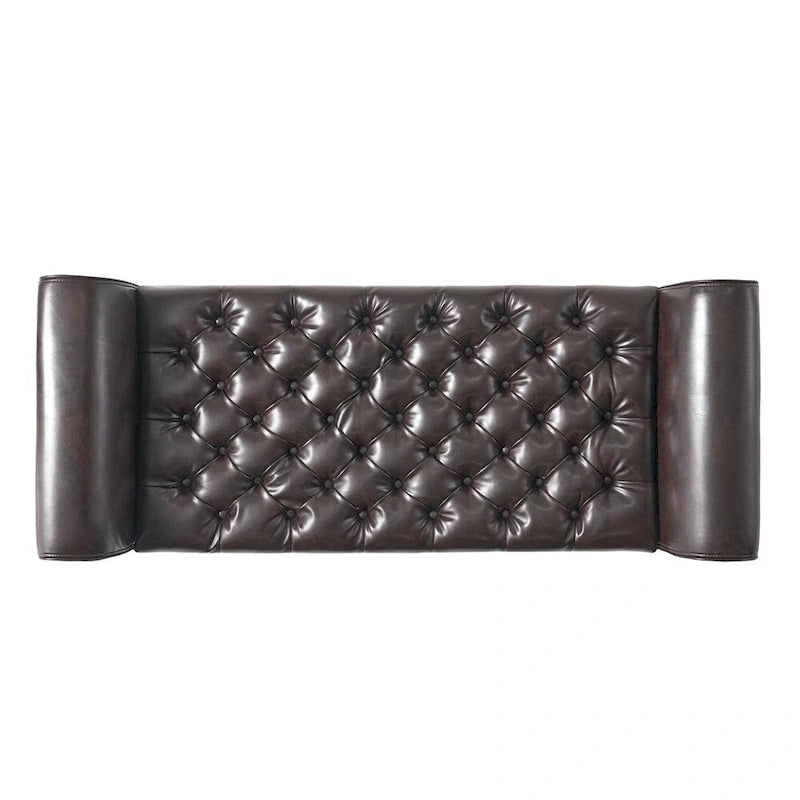 Hayes Armed Storage Bench