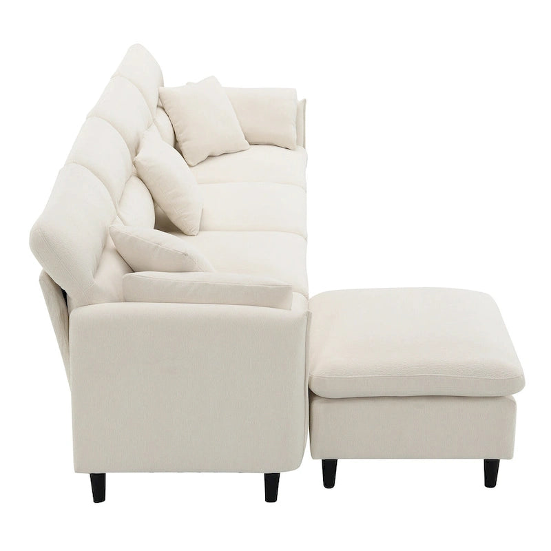 Modern Convertible Sectional Sofa