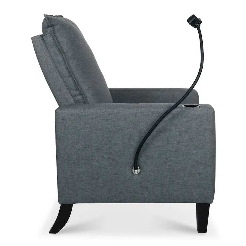 Christopher Knight Home - Mason Adjustable Recliner Sofa with Cup Holder and Convenient Storage