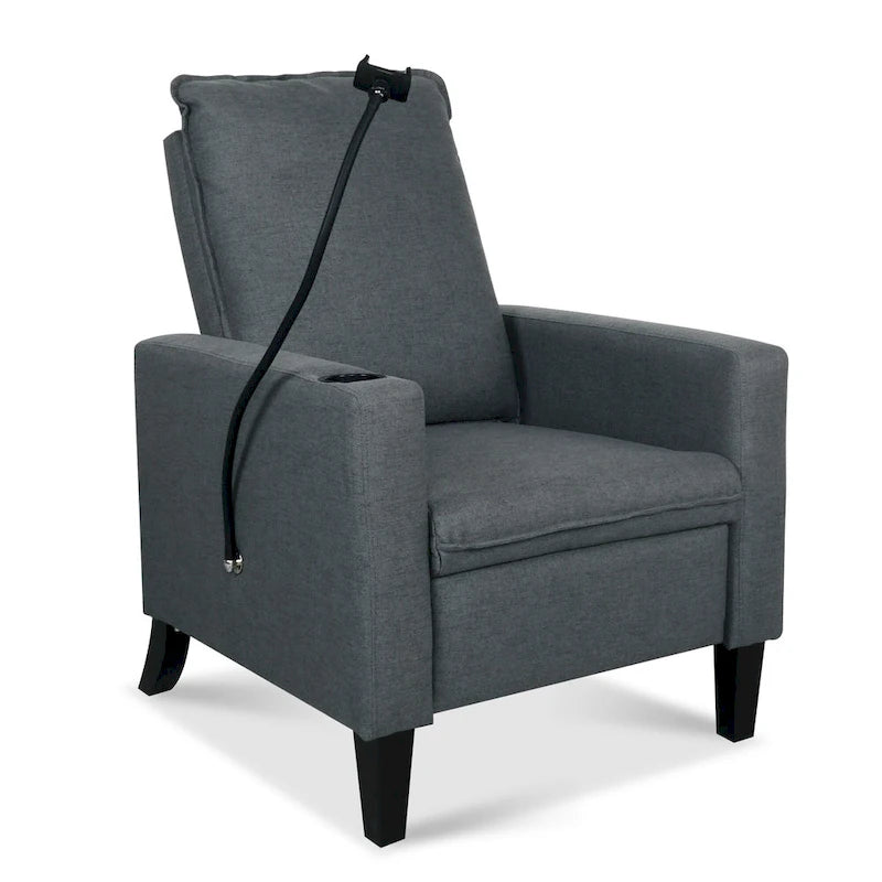 Christopher Knight Home - Mason Adjustable Recliner Sofa with Cup Holder and Convenient Storage