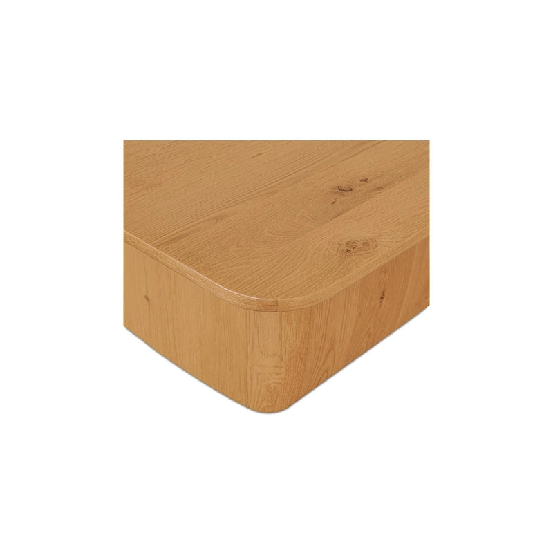 NADAAL STUDIOS Octavian, Rectangular Coffee Table With Round Corners - 55W x36D x17H