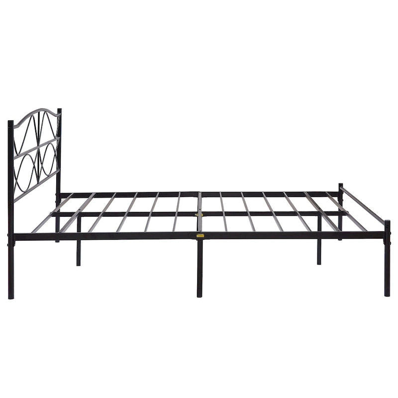 VECELO Bed Frame with Headboard,Easy Set up- Twin/Full/Queen Size Bed
