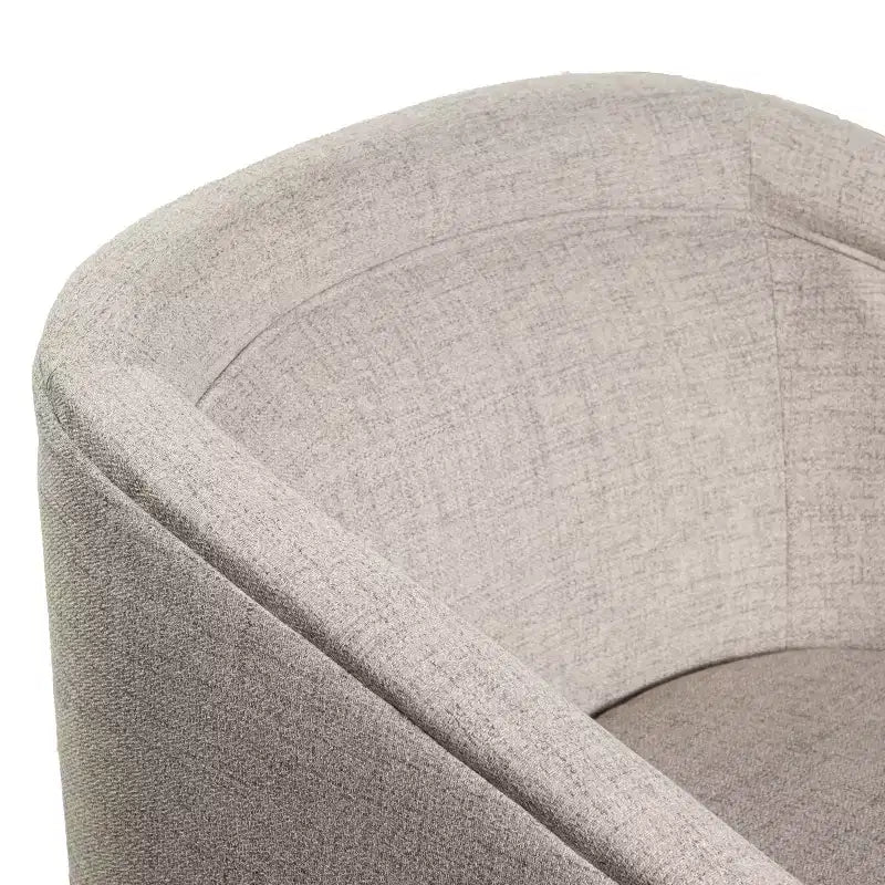 Fauteuil crapaud pivotant et capitonné