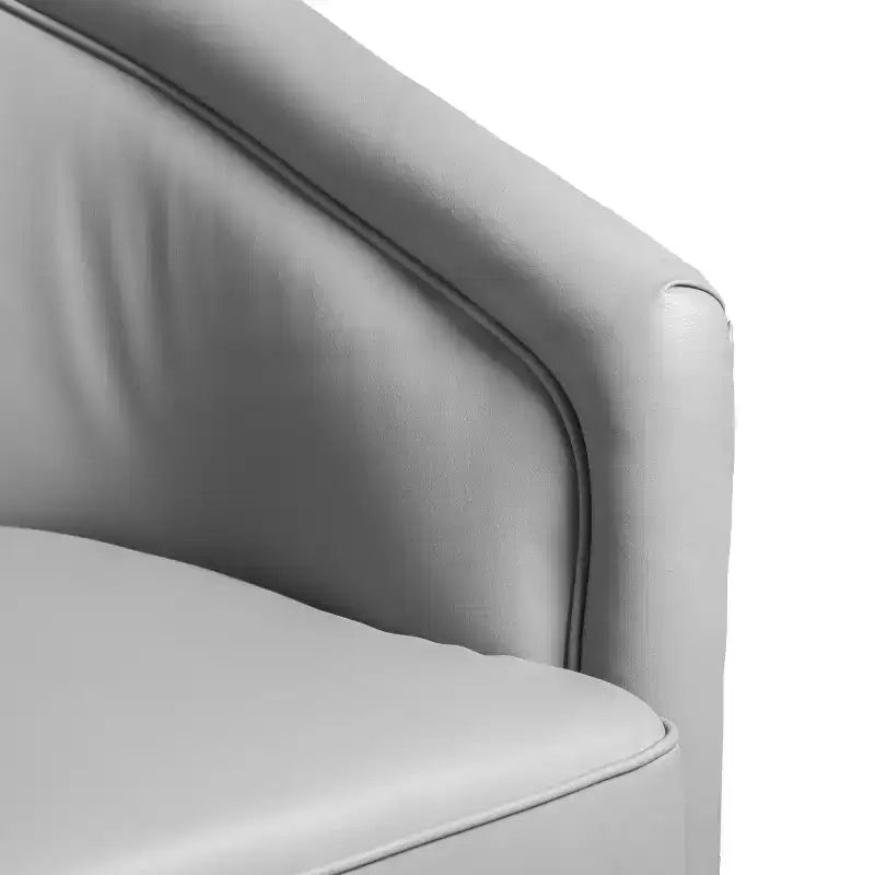 Fauteuil crapaud pivotant et capitonné