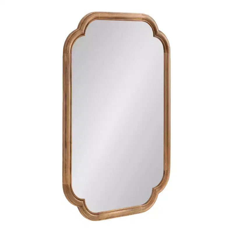 24x36 Glenby Scallop Wall Mirror - Kate & Laurel All Things Decor
