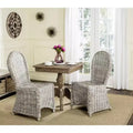 Chaise de salle à manger en osier (Lot de 2)