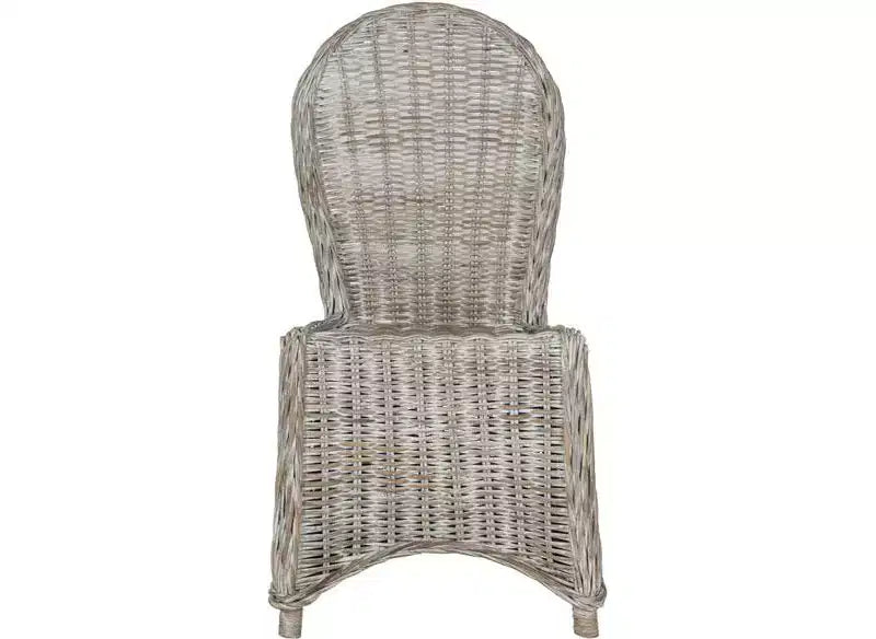 Chaise de salle à manger en osier (Lot de 2)