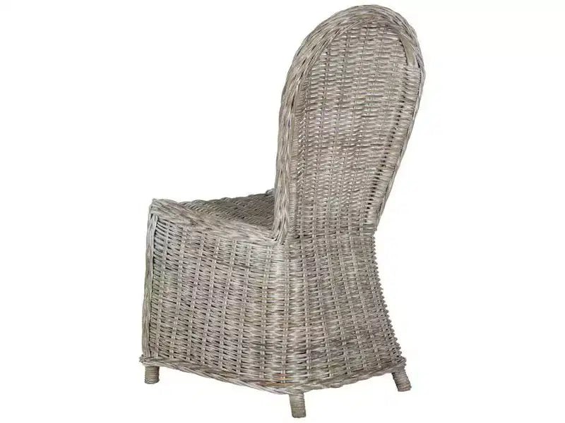 Chaise de salle à manger en osier (Lot de 2)