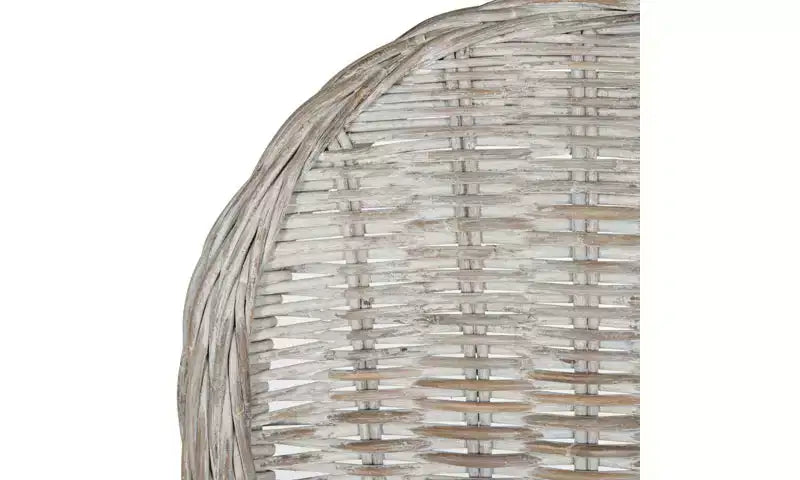 Chaise de salle à manger en osier (Lot de 2)