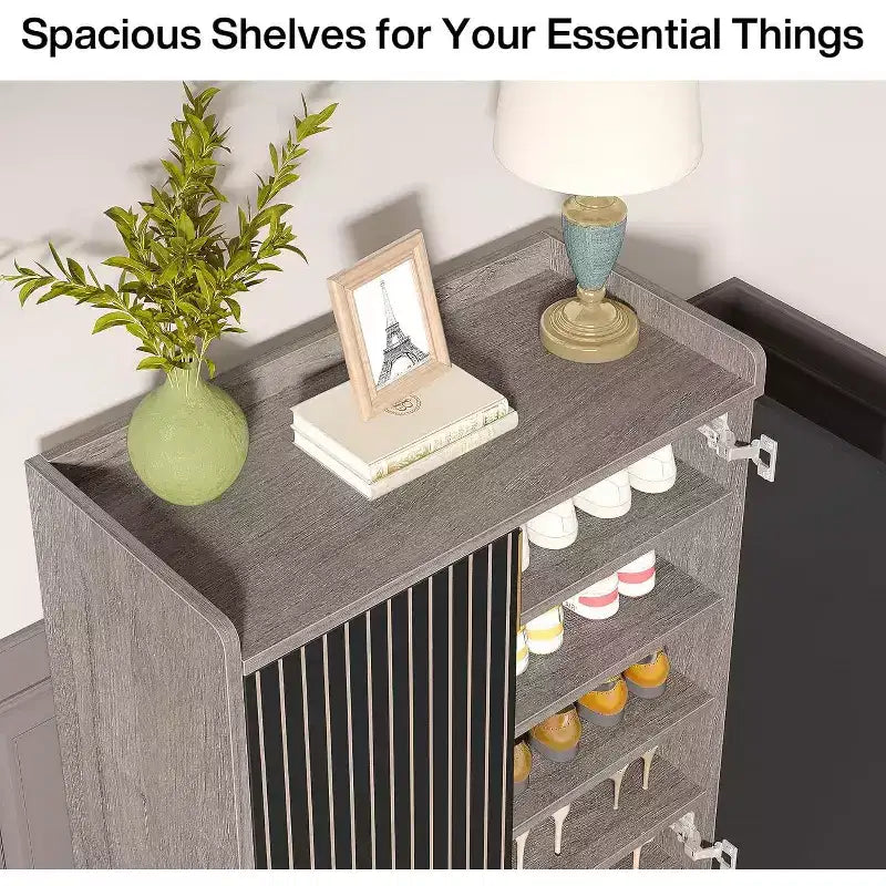 Meuble de rangement pour chaussures à 5 niveaux