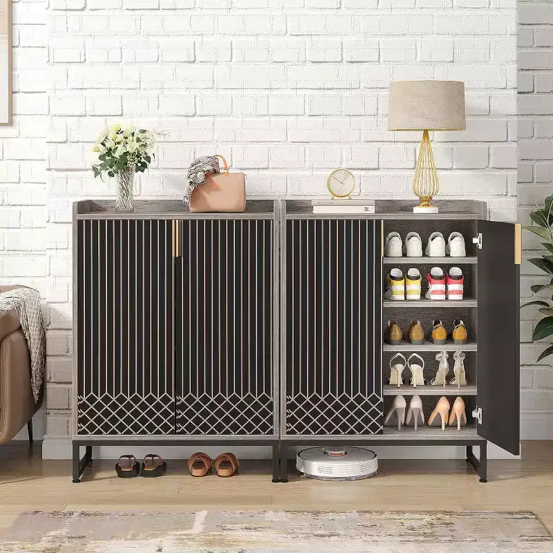 Meuble de rangement pour chaussures à 5 niveaux