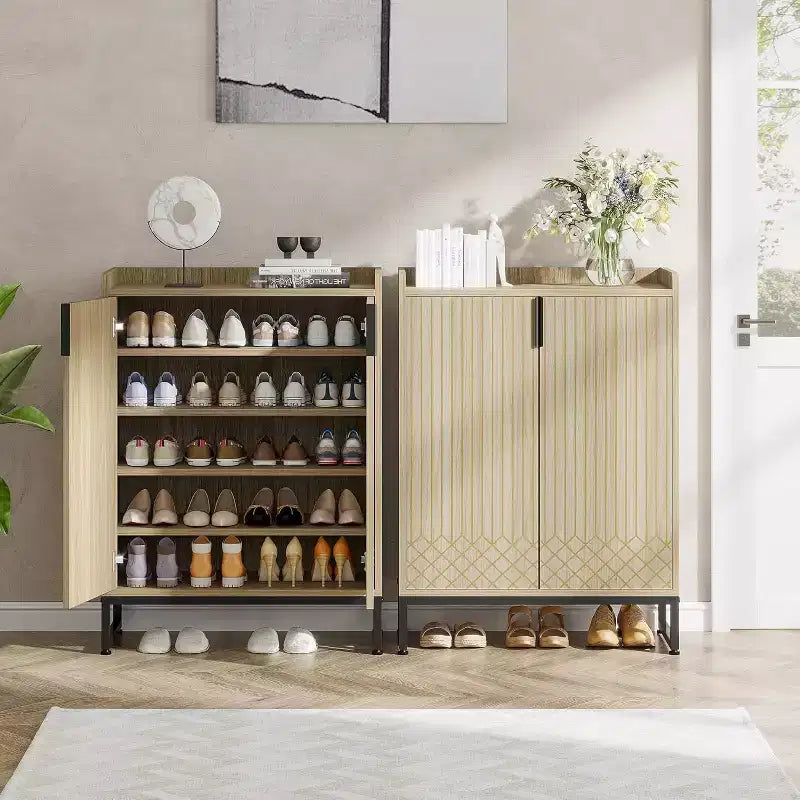 Meuble de rangement pour chaussures à 5 niveaux