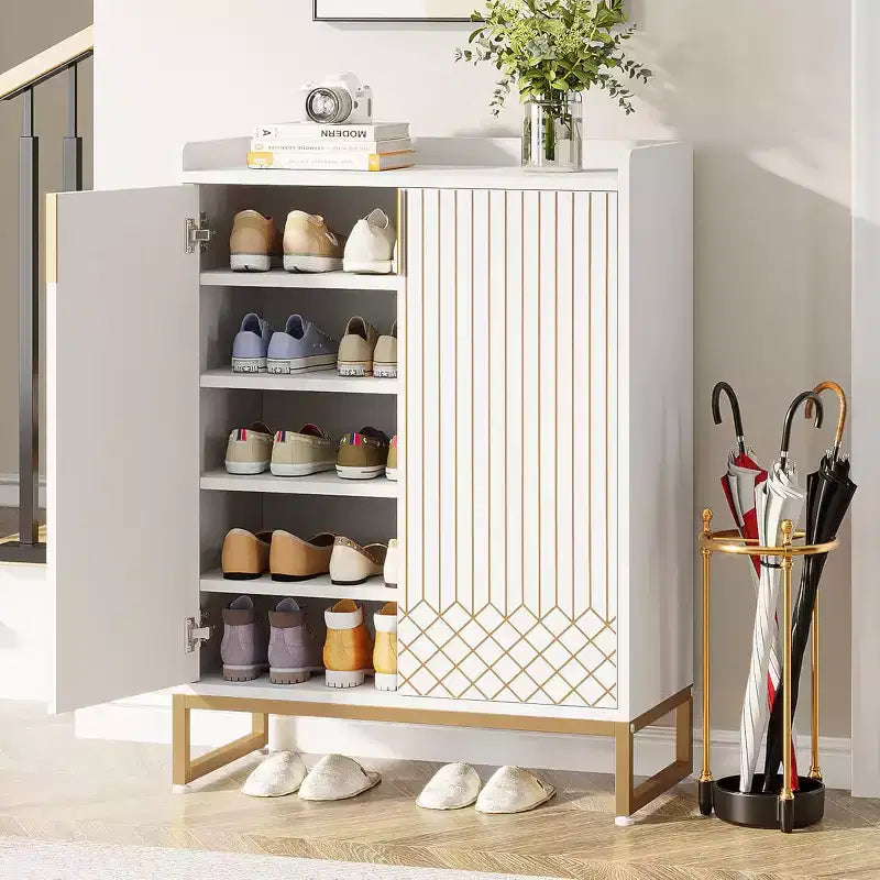 Meuble de rangement pour chaussures à 5 niveaux