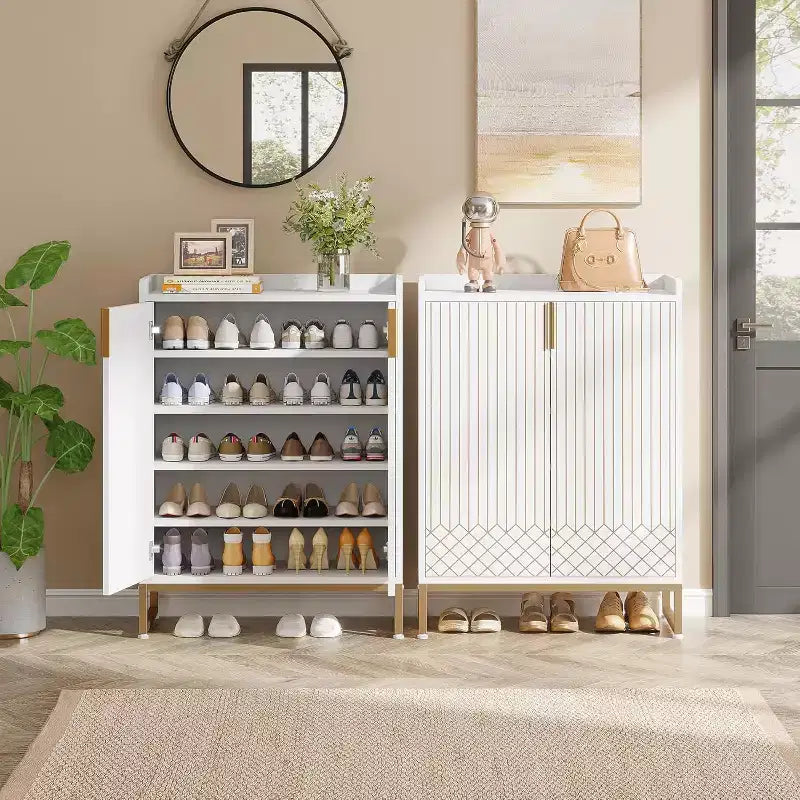 Meuble de rangement pour chaussures à 5 niveaux