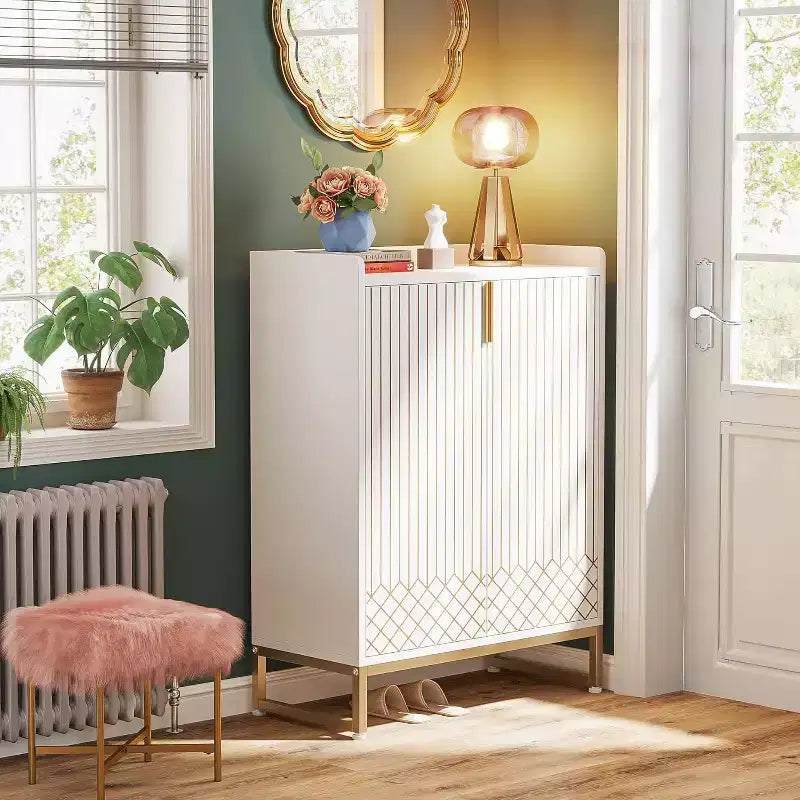 Meuble de rangement pour chaussures à 5 niveaux