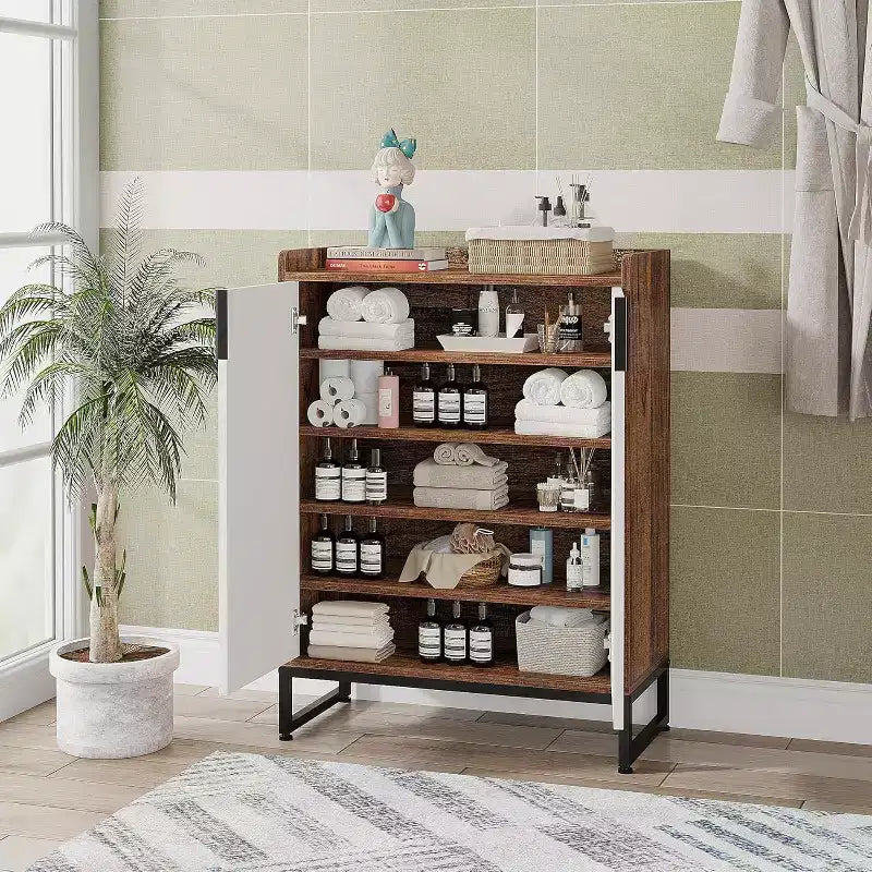 Meuble de rangement pour chaussures à 5 niveaux