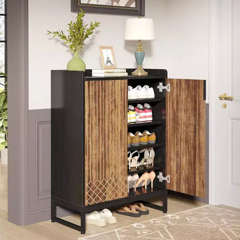 Meuble de rangement pour chaussures à 5 niveaux