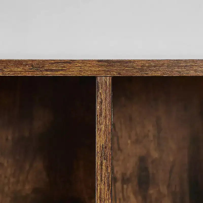 Bibliothèque à 3 étagères, Étagère à livres en bois et Étagères