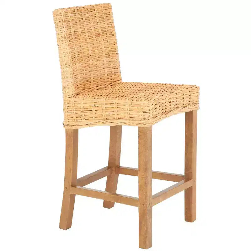Tabouret de bar en rotin