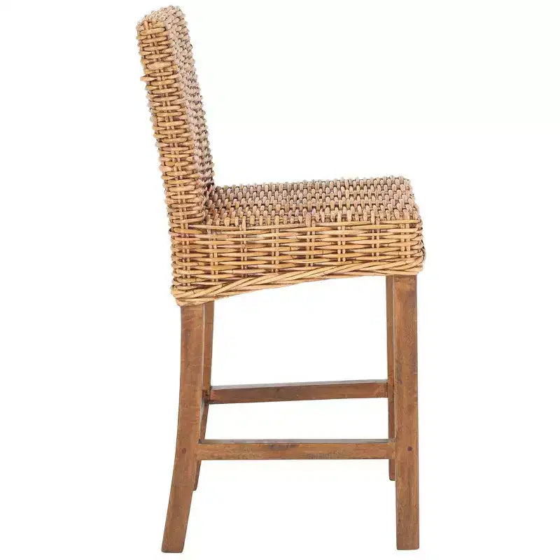 Tabouret de bar en rotin