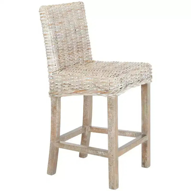 Tabouret de bar en rotin