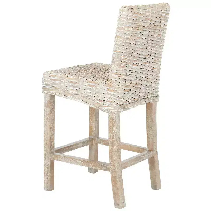 Tabouret de bar en rotin