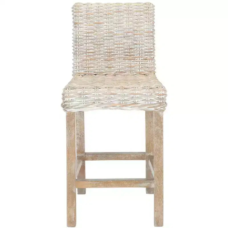 Tobie Rattan Counter Stool - BST6501 - Safavieh