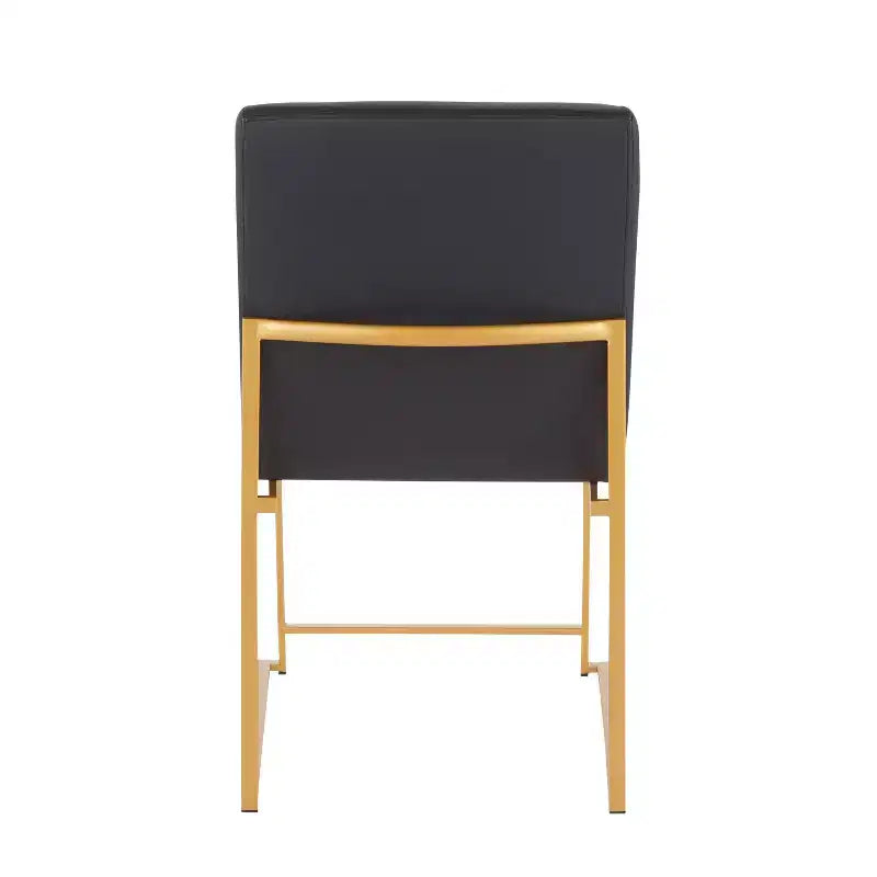 Lot de 2 chaises de salle à manger à dossier haut