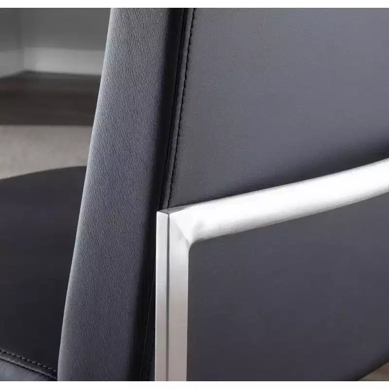 Lot de 2 chaises de salle à manger à dossier haut