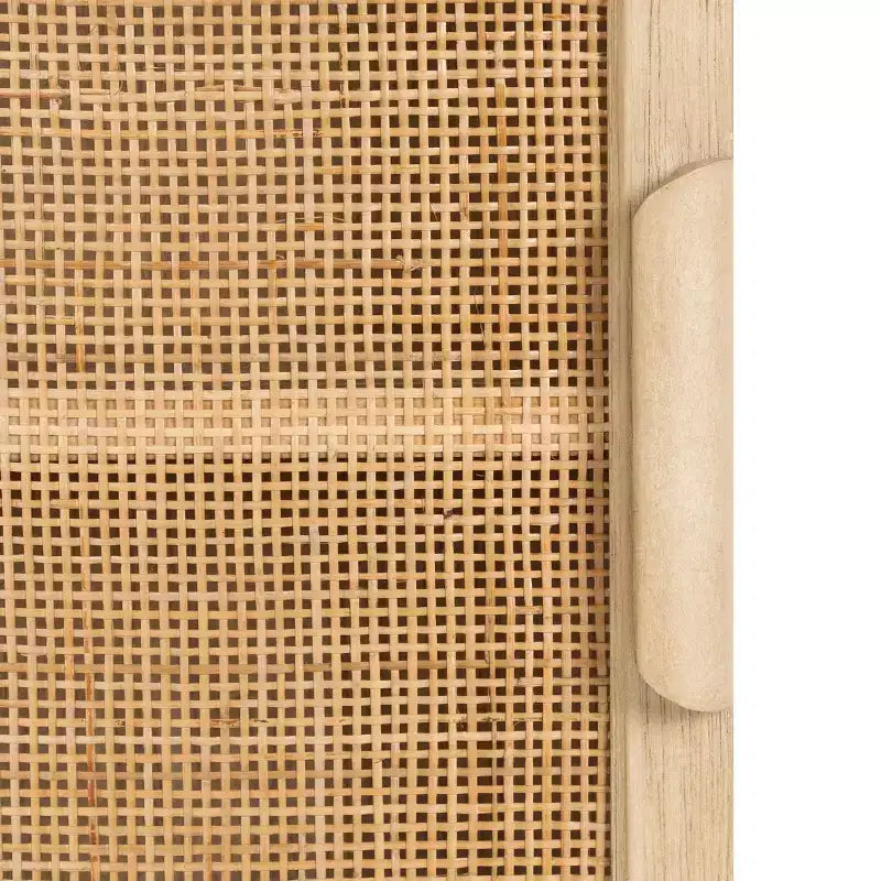 Armoire murale en rotin naturel