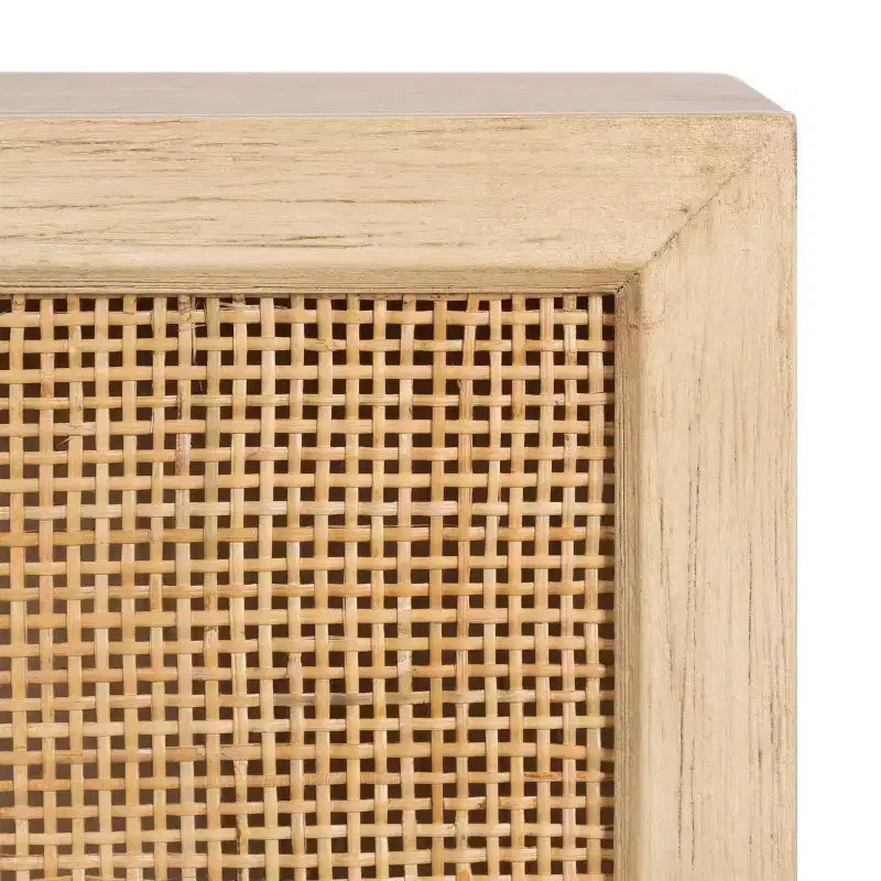 Armoire murale en rotin naturel