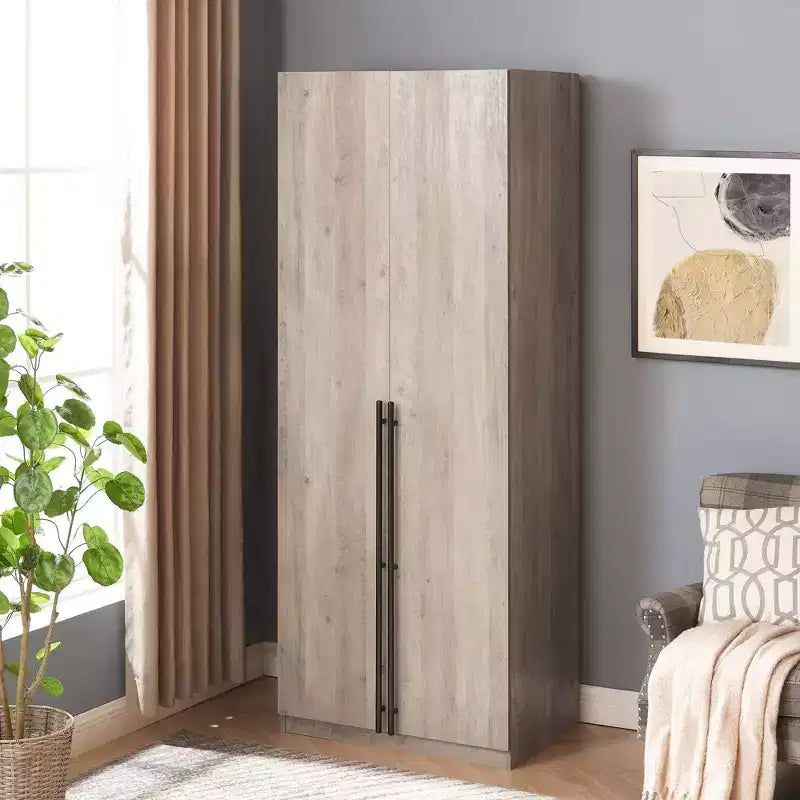 Armoire à 2 portes et 2 tiroirs