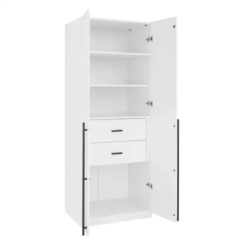 Armoire à 2 portes et 2 tiroirs