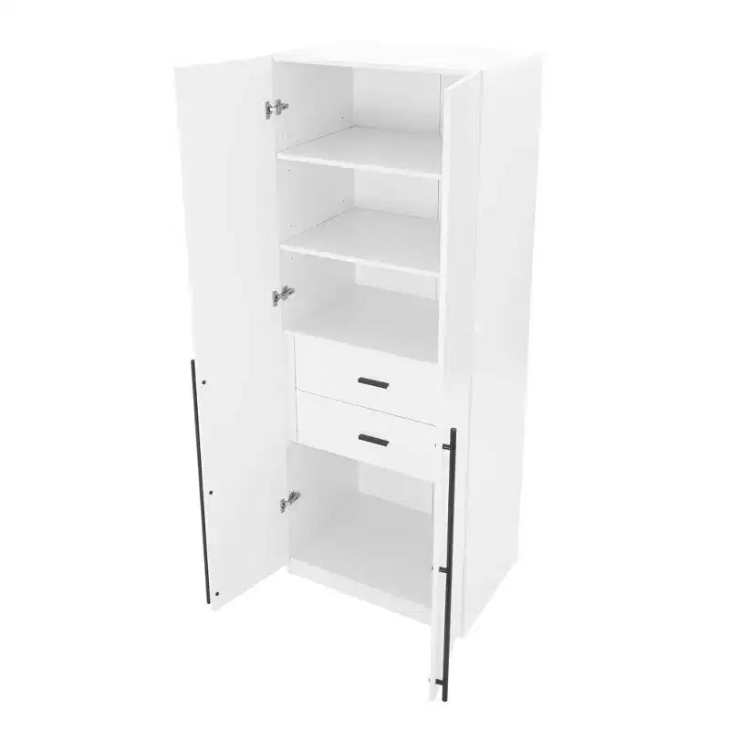 Armoire à 2 portes et 2 tiroirs