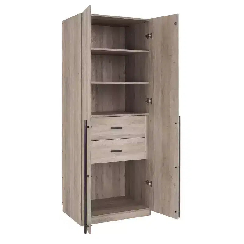 Armoire à 2 portes et 2 tiroirs
