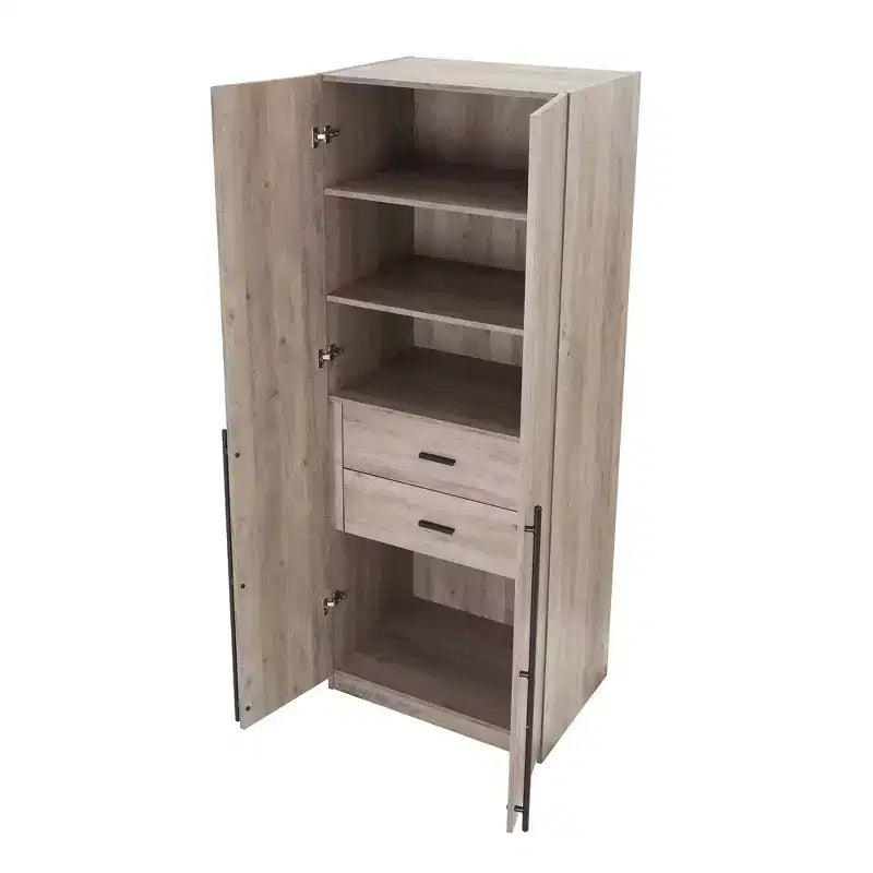 Armoire à 2 portes et 2 tiroirs