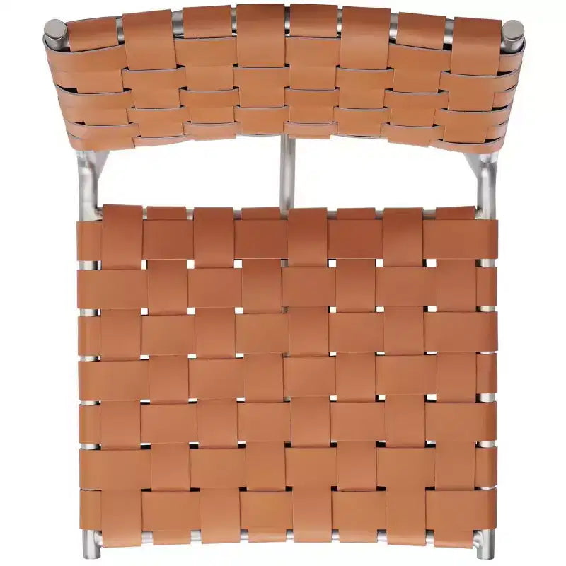 Tabouret de comptoir en tissu tressé