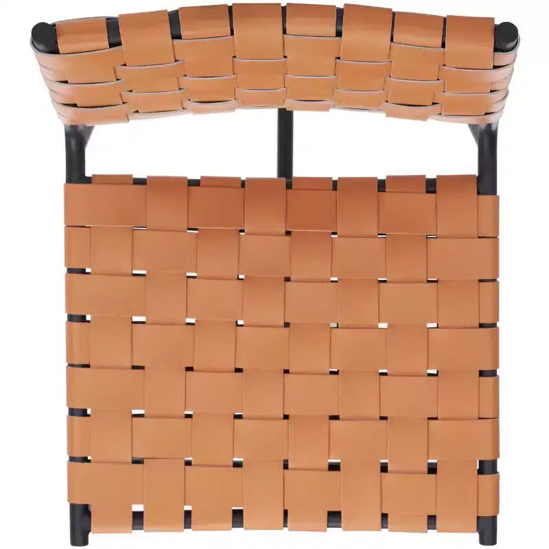 Tabouret de comptoir en tissu tressé