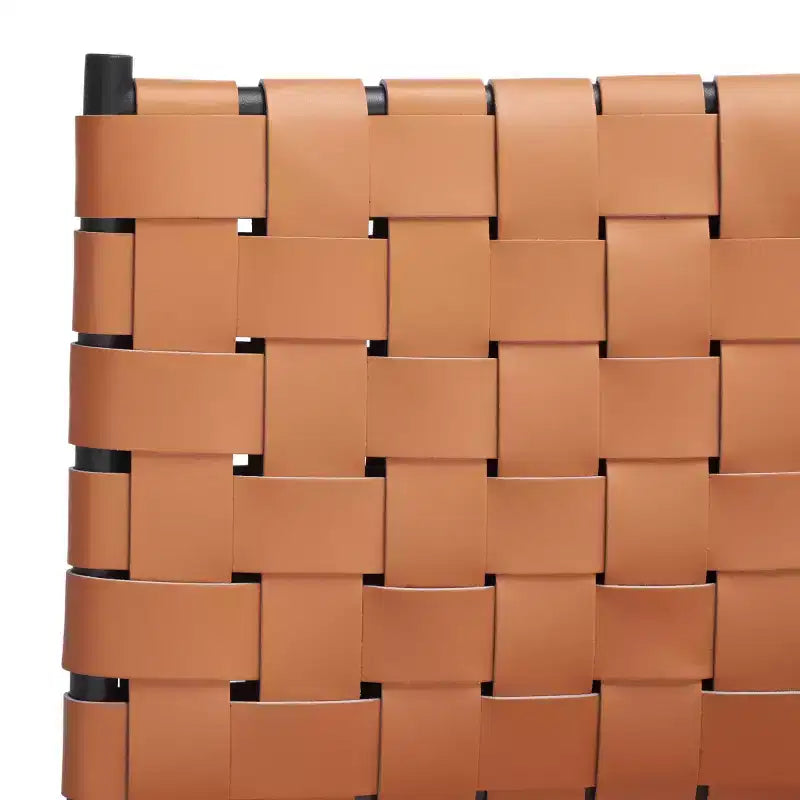 Tabouret de comptoir en tissu tressé