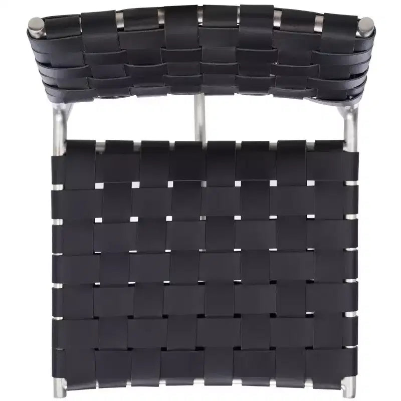Tabouret de comptoir en tissu tressé