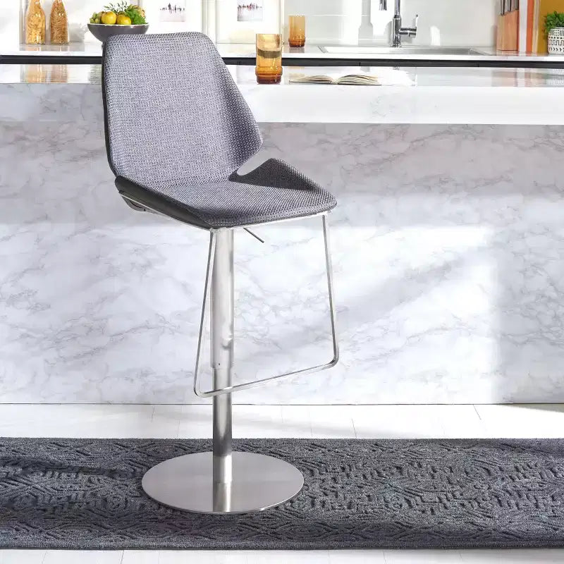 Tabouret de bar à vérin à gaz