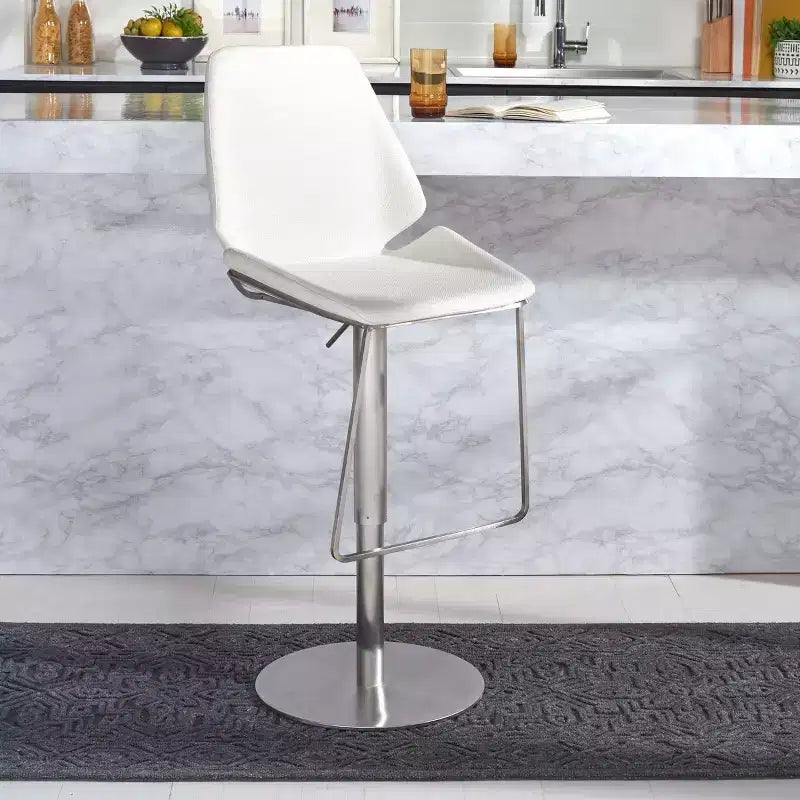 Tabouret de bar à vérin à gaz