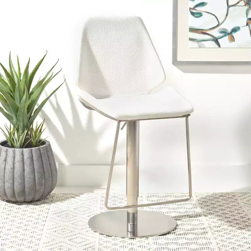 Tabouret de bar à vérin à gaz