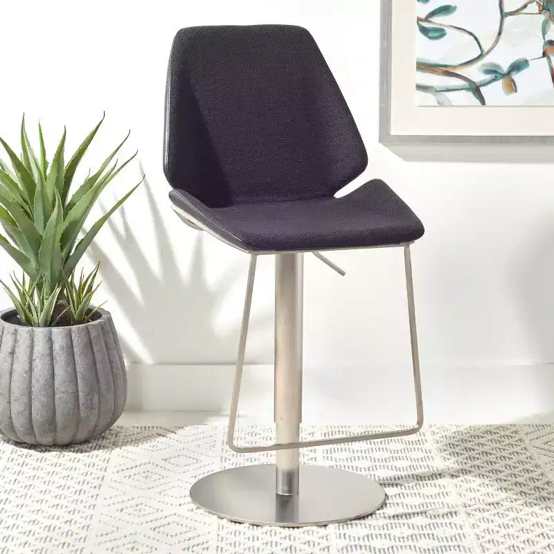 Tabouret de bar à vérin à gaz