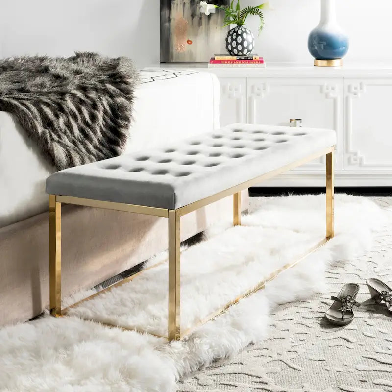 SAFAVIEH Nejla Bench - 48 x 18 x 19