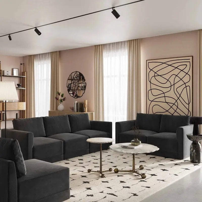 Willow Modular 3 Piece Sofa
