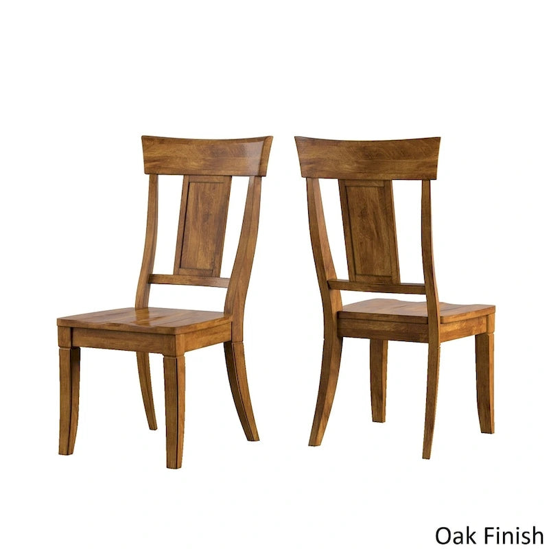 Eleanor Sage Green Round Solid Wood Top Panel Back 5-piece Dining Set by iNSPIRE Q Classic