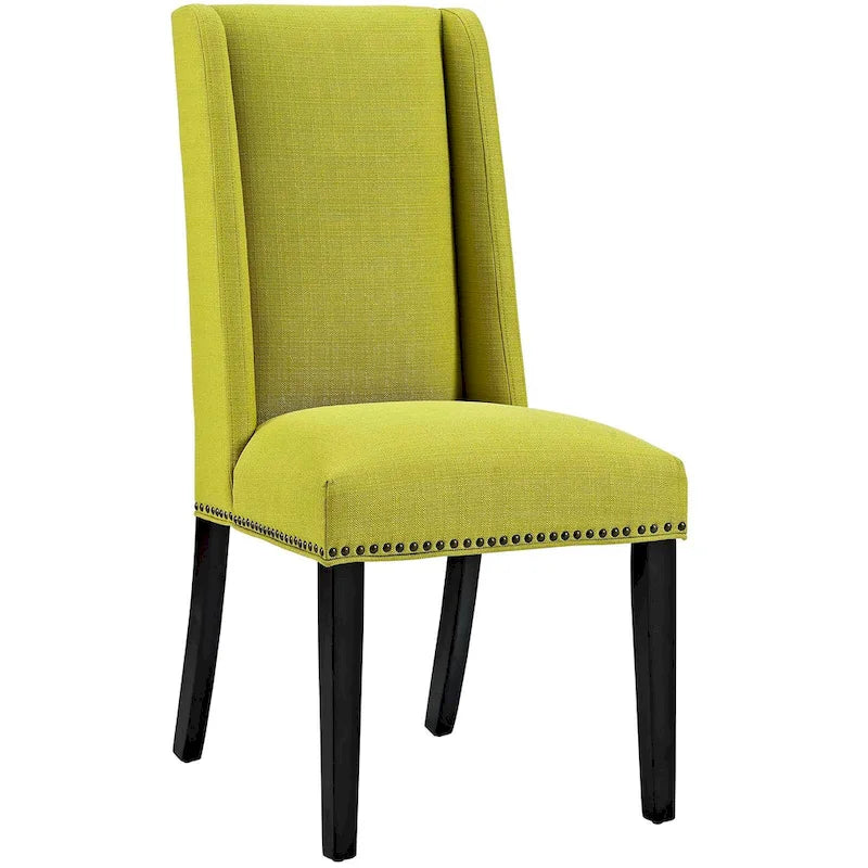 Modway Baron Fabric Upholstered Dining Chairs (Set of 2)