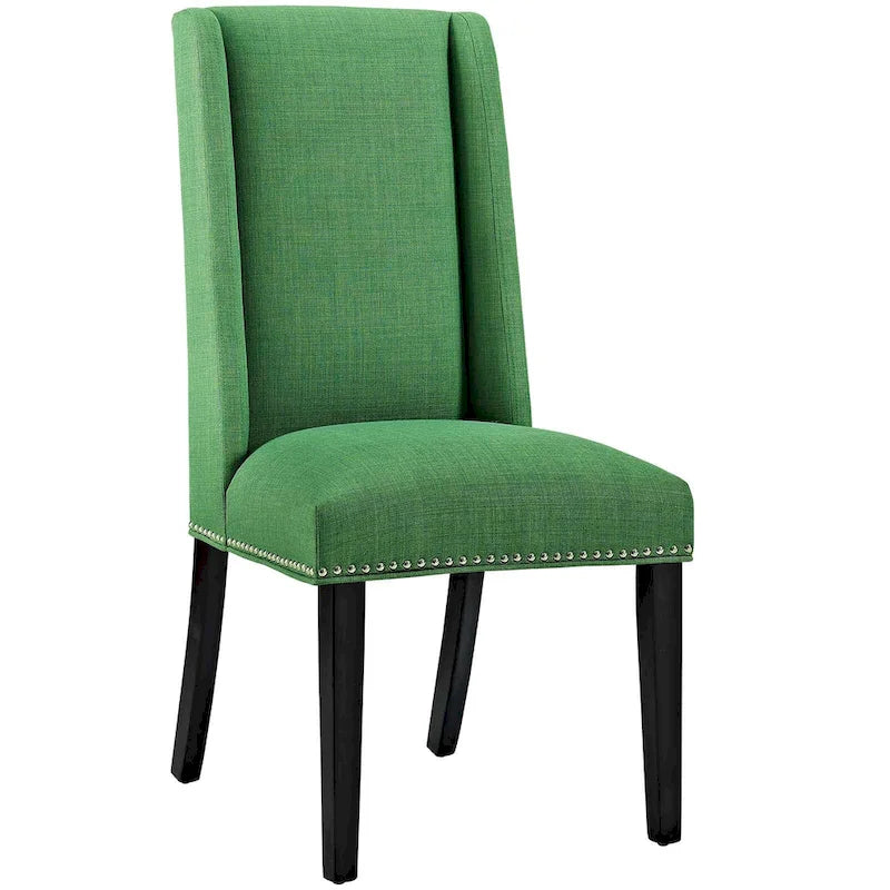 Modway Baron Fabric Upholstered Dining Chairs (Set of 2)