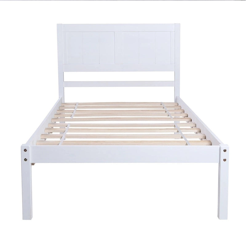 Harper & Bright Designs Wood Twin Platform Bed